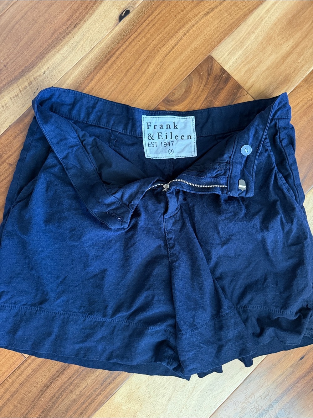 Frank & Eileen Navy Waterford Shorts